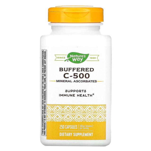 Nature's Way, Buffered C-500, 500 mg, 250 Capsules on Productcaster.