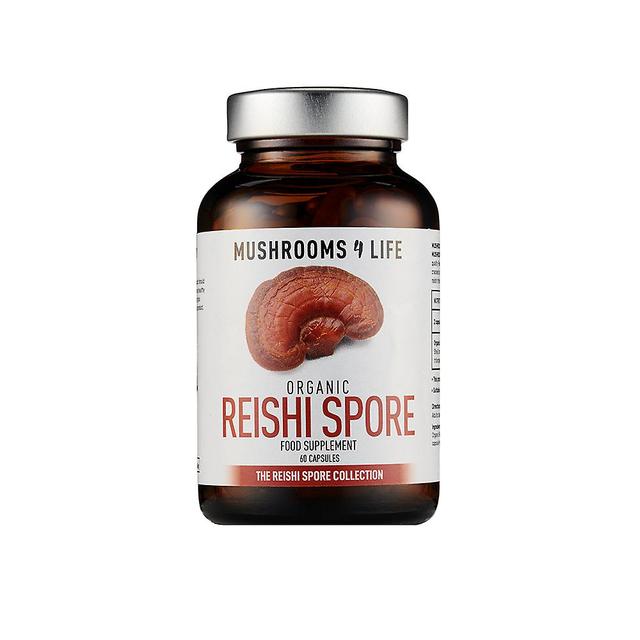 Mushrooms4Life Grzyby 4 życie organiczne zarodniki reishi 60's on Productcaster.