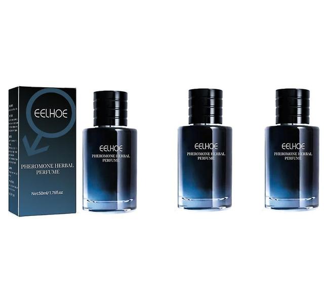 Eelhoe Herbal Perfume Fresh Light Fragrance Natural Lasting Fragrance Perfume For Small Couples Dating Atmosphere 50ml 3pcs on Productcaster.