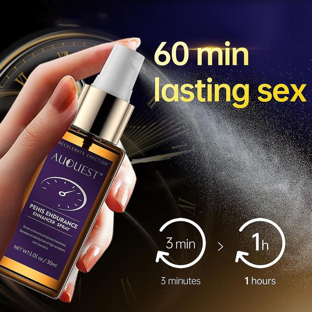 unbrand Män Delay Spray, Mäns Extended Sexual Delay Spray, Natural Climax Control Spray For Him Effectiv Pleasure Enhancer 30ml 2pcs x 30ml on Productcaster.