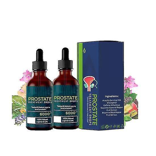 2stk prostata behandling dråber, forskud supplement til støtte for prostata sundhed on Productcaster.