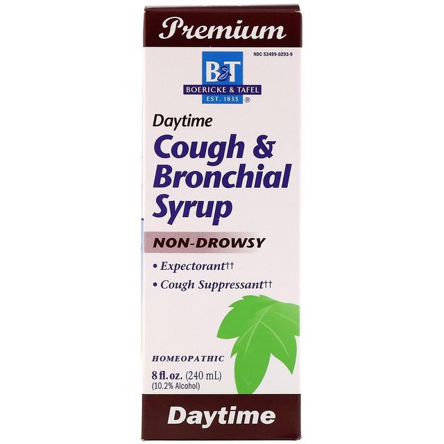 Boericke & Tafel, Cough & Bronchial Syrup, Daytime, 8 fl oz (240 ml) on Productcaster.