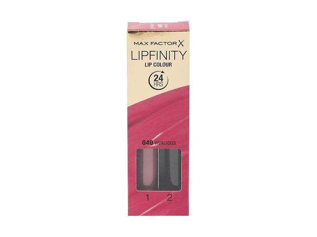 Max Factor - Lipfinity 24HRS Lip Colour 040 Vivacious - For Women, 4.2 g on Productcaster.