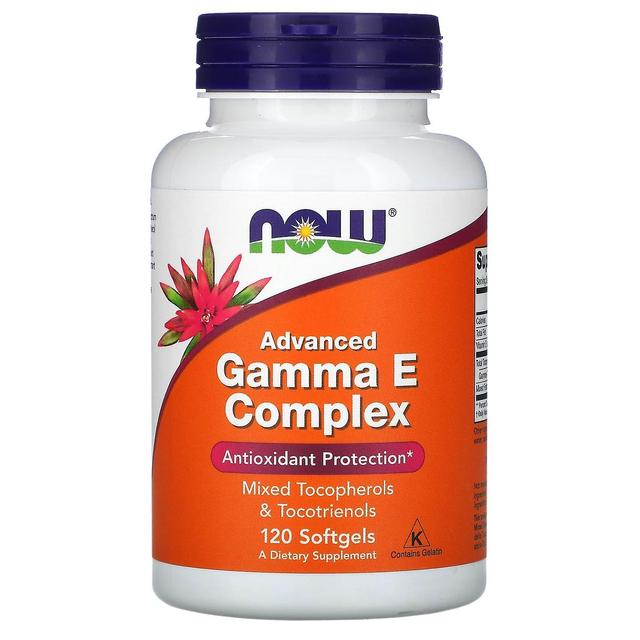 NOW Foods, Gamma E Complex, Advanced, 120 Kapseln on Productcaster.