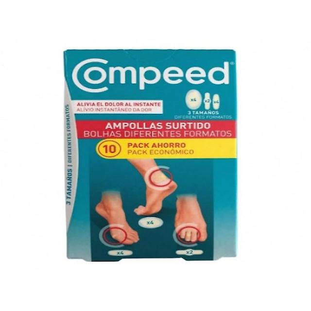 Compeed blisters mixed pack 10 units on Productcaster.