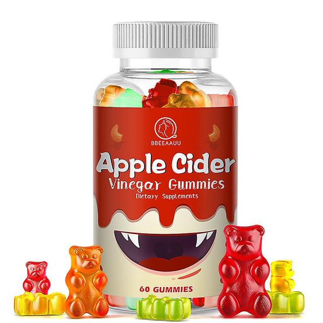 Timktv Apple Cider Vinegar Gummies - Immune & Detox Acv Supplement Natural Flavor, Vegetarian Adults & Children 6 pcs Onesize on Productcaster.