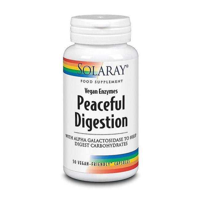 Solaray Peaceful Digestion Capsules 50 (48455) on Productcaster.