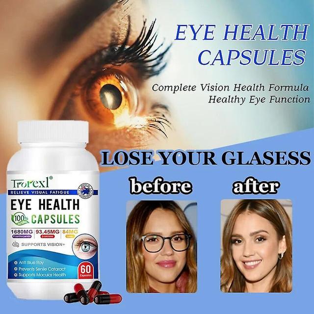 Venalisa Improve Eyesight Capsules Lutein - Protect Eyesight Prevent Myopia Relieve Eye Pressure Fatigue Dryness Removal Discomfort 10 bottles on Productcaster.