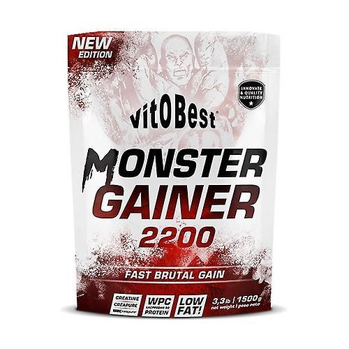 Vit.O.Best Monster Gainer 2200 Supplement 1,5 kg of powder (Chocolate) on Productcaster.