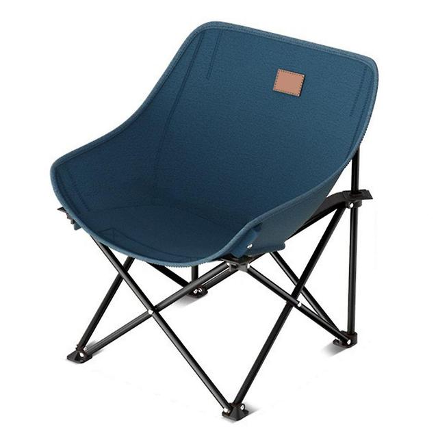 Collapsible Chair For Outdoor Lightweight Portable Rest Chair Durable Lightweight Rest Chair Leather Label Blue on Productcaster.