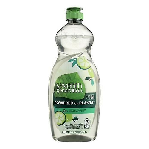 Seventh Generation Dishwash Lime and Ginger, 19 Oz (Case of 6) (Pack of 1) on Productcaster.