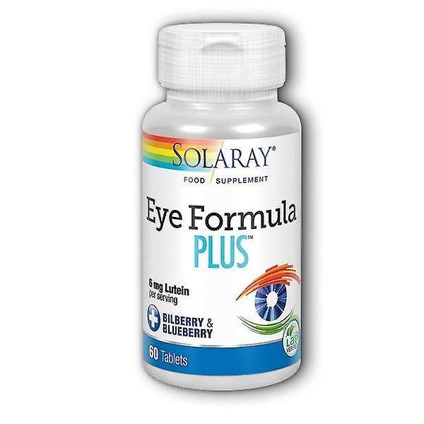 Solaray Eye Formula Plus Tablets 60 (75842) on Productcaster.