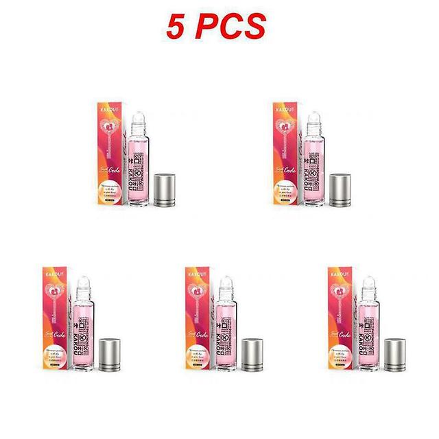 1~15pcs Pheromone Body Oil For Women 10ml Attracting Men Scent Roll-on Essential Oil Party Alluring Men Romance For Style B 5pcs on Productcaster.