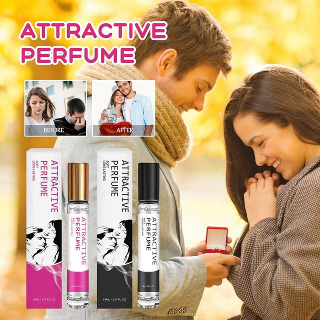 Mamusk Soft Long-lasting Light Fragrance Pheromone Perfume For Women & Men, High Attractive Roll-on Perfume Party Dating Perfume 2Pcs on Productcaster.