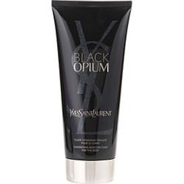 Black Opium by Yves Saint Laurent LOTION POUR LE CORPS SCINTILLANTE 6,6 OZ Pour Femme Noir on Productcaster.