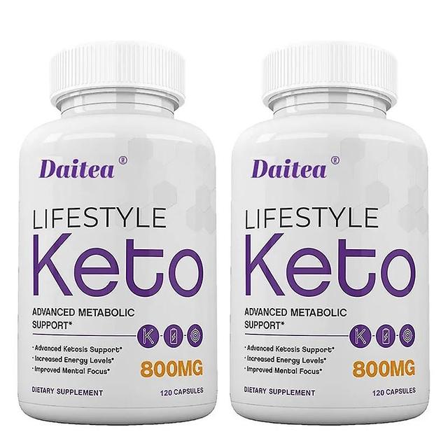 Sofirn Daitea KETO-ketogenic capsules, helps burn fat and replenish energy, Natural detox without causing you independence 120 count-2 bottle on Productcaster.