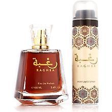 Lattafa Perfumes - Raghba Zestaw upominkowy EDP 100 ml i dezodorant w sprayu 50 ml 100ml on Productcaster.