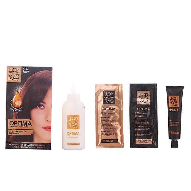 Experience vibrant colour with llongueras optima ammonia-free chocolate passion hair colour on Productcaster.