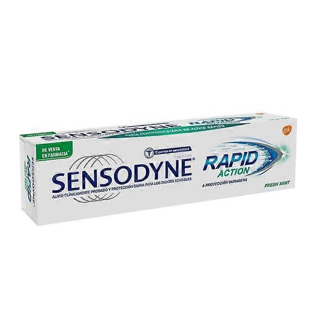 Sensodyne rapid action fresh mint 75ml toothpaste on Productcaster.