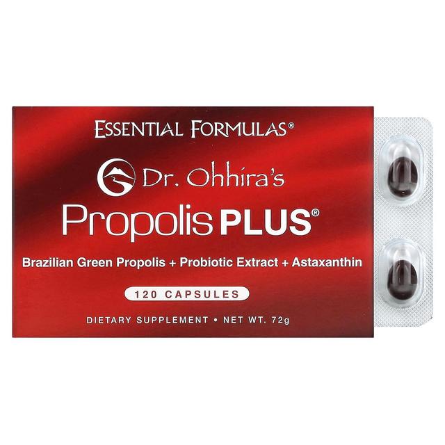 Dr. Ohhira's, Essential Formul Dr. Ohhira's, Essential Formulas Inc., Propolis Plus, 120 Capsules on Productcaster.