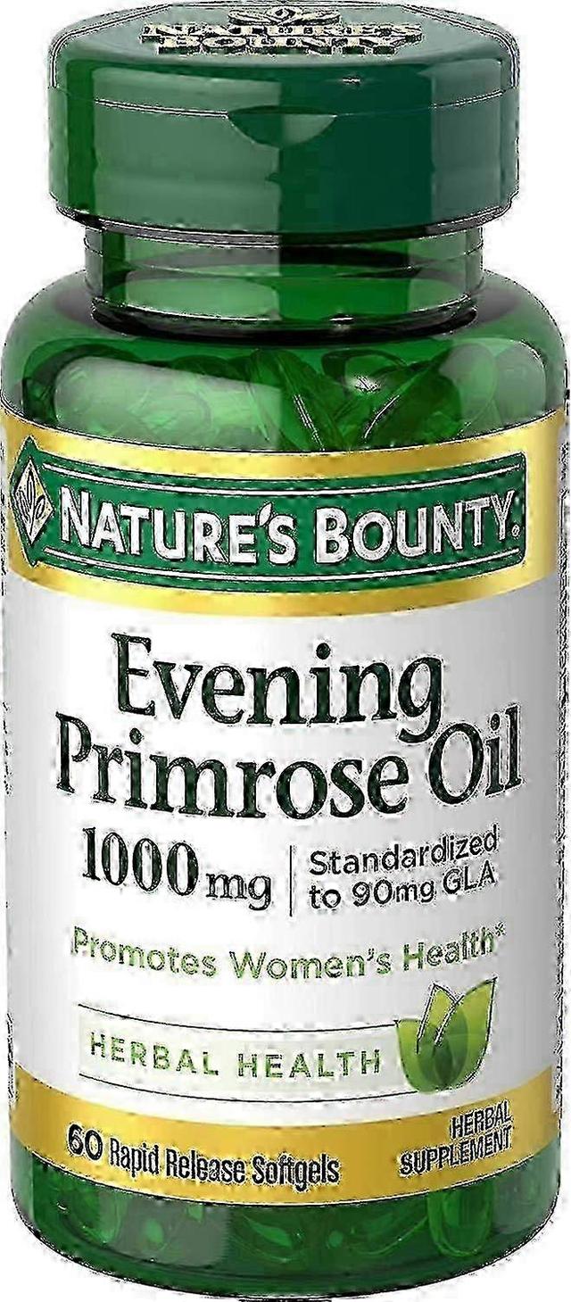 Natures Bounty Príroda ' s Bounty večerné Primrose olej, 1000 mg, softgels, 60 EA on Productcaster.