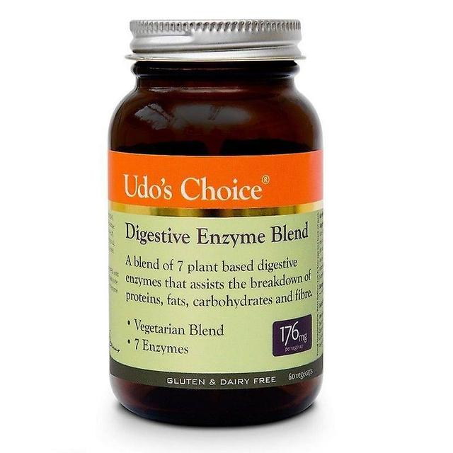 Udos Choice Udo's Choice Digestive Enzyme Blend Vegicaps 60 (FMD005) on Productcaster.