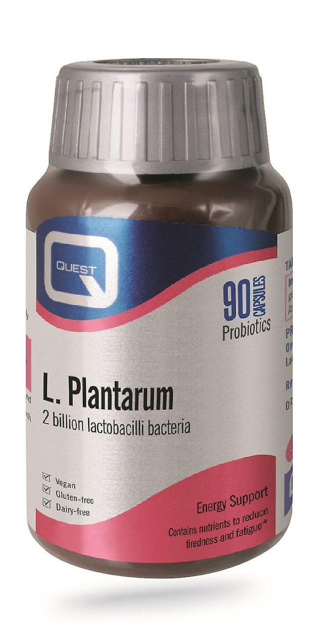 Quest L Plantarum - Probiotic Bacteria - 90 Vegicaps on Productcaster.