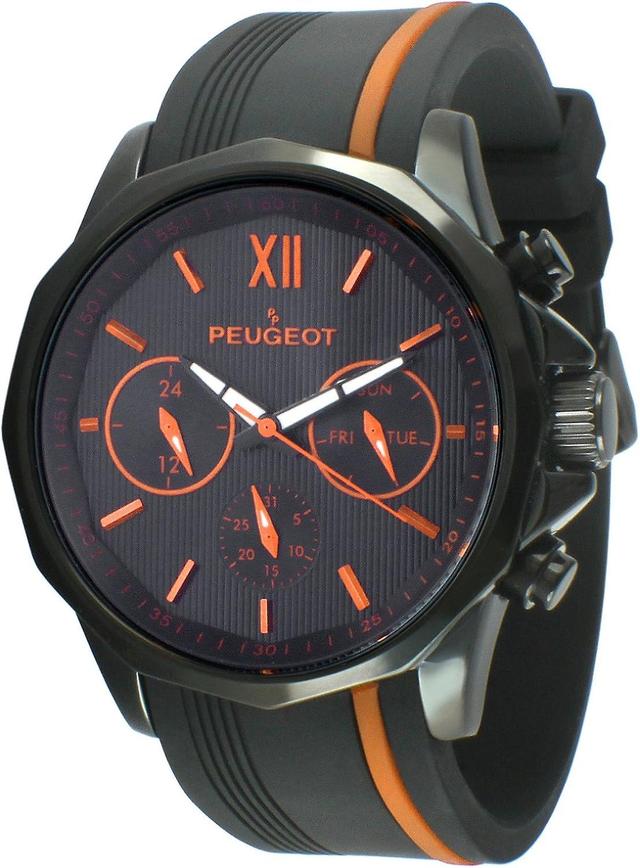 Peugeot Men's Watch 2046BOR Black on Productcaster.