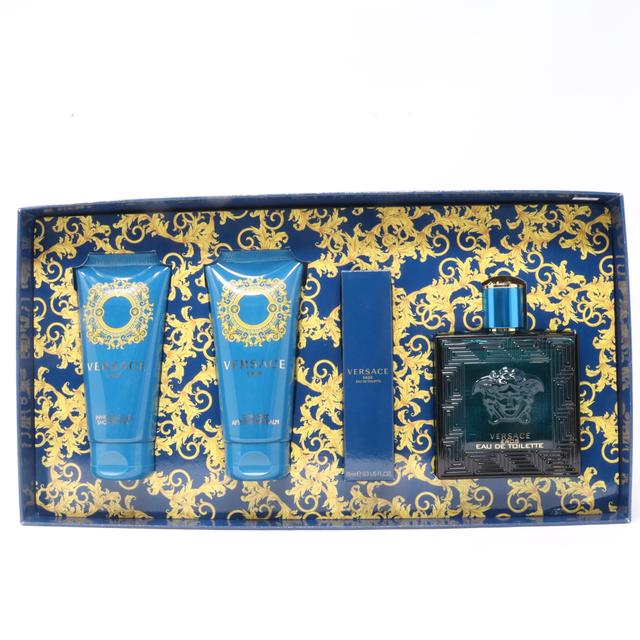 Versace Eros Eau de Toilette 4-teiliges Set / Neu mit Box on Productcaster.