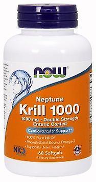 Now Foods Neptune Krill Double Strength 1000 mg 60 Softgels on Productcaster.