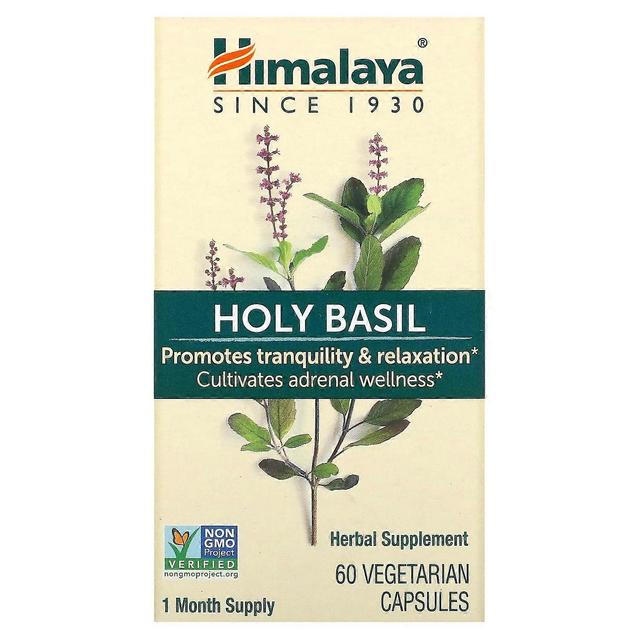 Himalaya Himaláje, bazalka posvätná, 60 vegetariánskych kapsúl on Productcaster.