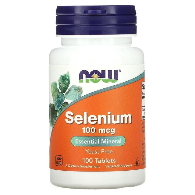 NOW Foods, Selenium, 100 mcg, 100 Tablets on Productcaster.