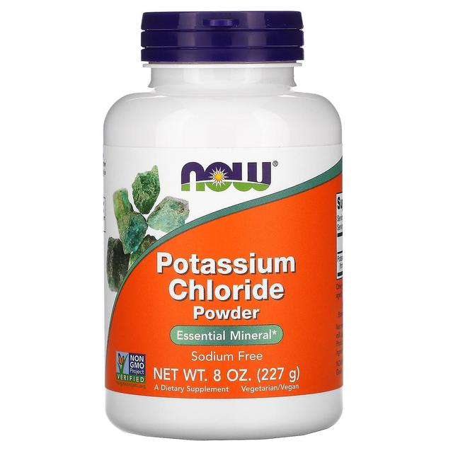 NOW Foods, Potassium Chloride Powder, 8 oz (227 g) on Productcaster.