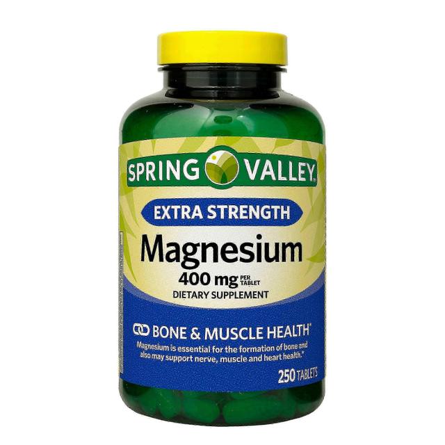 Spring valley extra sterkte magnesium tabletten, 400 mg, 250 ea on Productcaster.