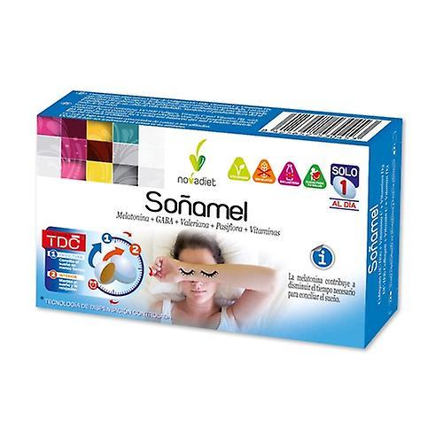 Novadiet Soñamel (with melatonin) 30 tablets on Productcaster.