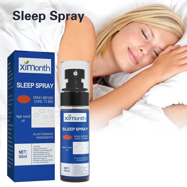 Fly Ebony Agarwood Sleep Spray 60ml, Fresh Soothing Sleep Spray, Improve Sleep Quality A01 HBY230925003 A on Productcaster.