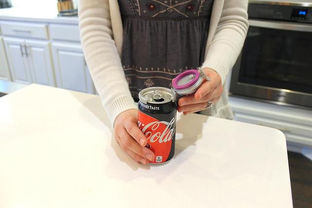 2 Click Fizz Keeper Pump And Pour For Standard Size 12oz Cans Of Carbonated Beverages. Keep Soda, Seltzer, Beer And More Bubbly And Fizzy, Prevent ... on Productcaster.