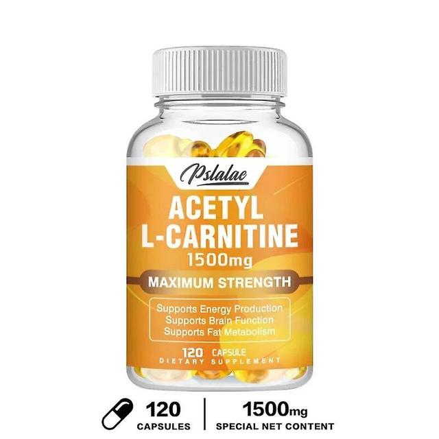 Visgaler Acetyl L-carnitine - High Potency Supports Natural Energy Production, Sports Nutrition, Supports Memory And Concentration 120 Capsules on Productcaster.