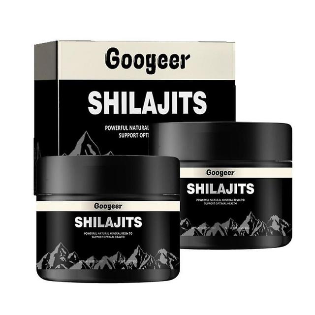 Shilajit Resina Shilajit orgánica pura del Himalaya, resina Shilajit 100% pura de grado dorado para impulso de energía y apoyo inmunológico 2pcs on Productcaster.