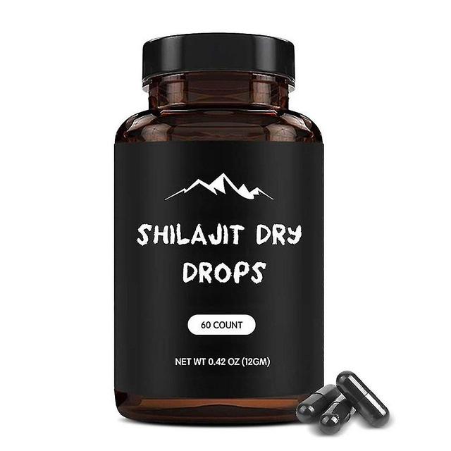 Shilajit | 100% reiner Extrakt | 60 Kapseln steigern die Libido, verbessern die Fruchtbarkeit, Hormone on Productcaster.