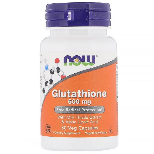 Now Foods, Glutathione, 500 mg, 30 Veg Capsules on Productcaster.