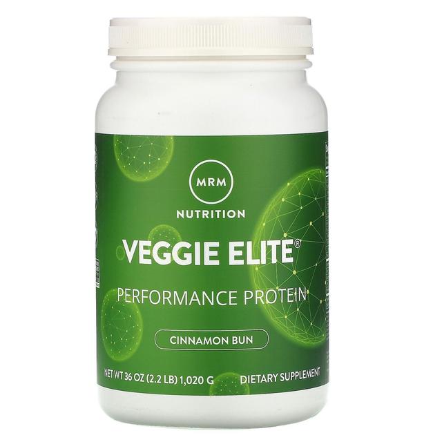 MRM, Veggie Elite, Performance Protein, Cinnamon Bun, 2.2 lb (1,020 g) on Productcaster.