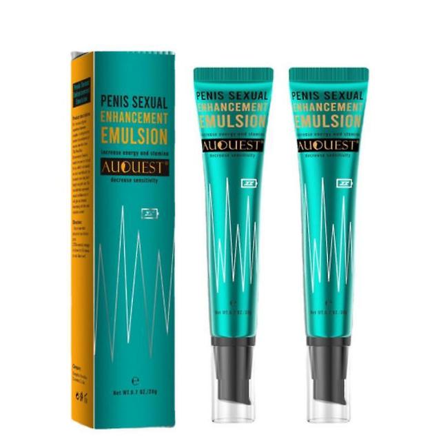 2pcs Mâle Parties Privées Massage Gel Plus Grand Plus Épais Plus Long Pour Mâle Meilleure Performance 20g on Productcaster.