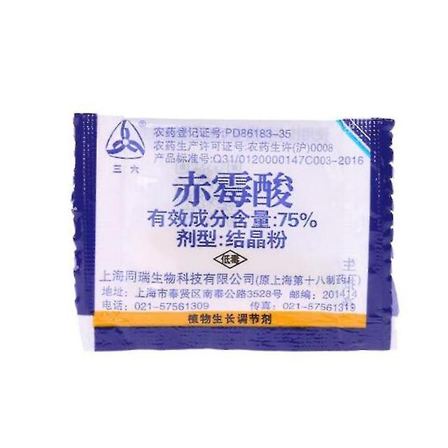 5pcs Garden Gibberellic Acid Ga3 75% Water Soluble White Plant Growth Powder one size on Productcaster.