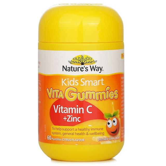 Nature's Way Nature's Way - Kids Smart Vita Gummies C-vitamiini & Sinkki 60 Pastillit (rinnakkaistuonti) - 60 Pastillit on Productcaster.