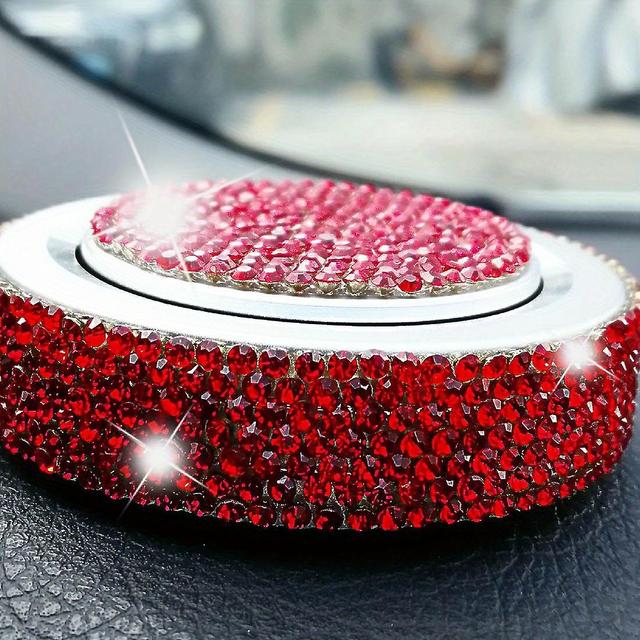 Bling Bling Car Perfume Aromaterapia Adornos Aromaterapia Creativa Fragancia Fragancia duradera Adornos de perfume de coche Rojo on Productcaster.