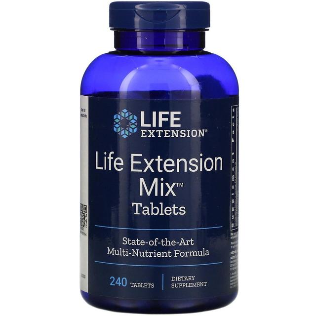 Life Extension Extensão de Vida, Extensão de Vida Mix Comprimidos, 240 Comprimidos on Productcaster.