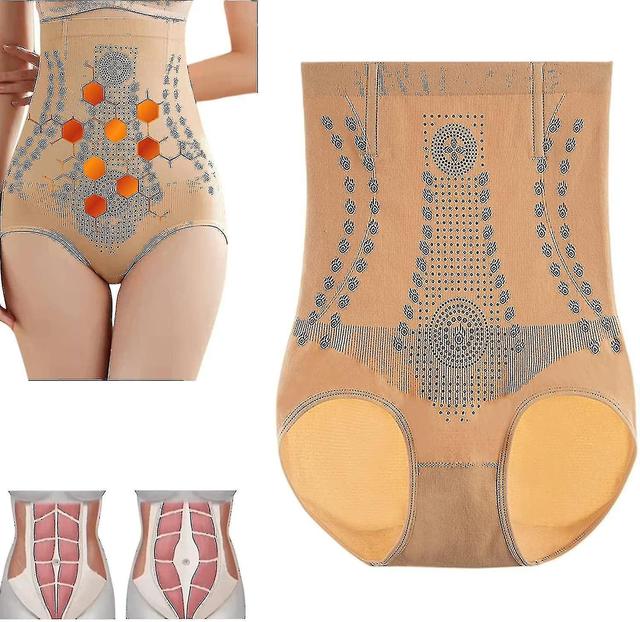 Ióny Tech Unikátny tvarovač obnovy vlákien, grafénový plást vaginálne napínaniebody tvarovacie nohavičky, spaľovanie tukov bruško1 ks Khaki XXL on Productcaster.