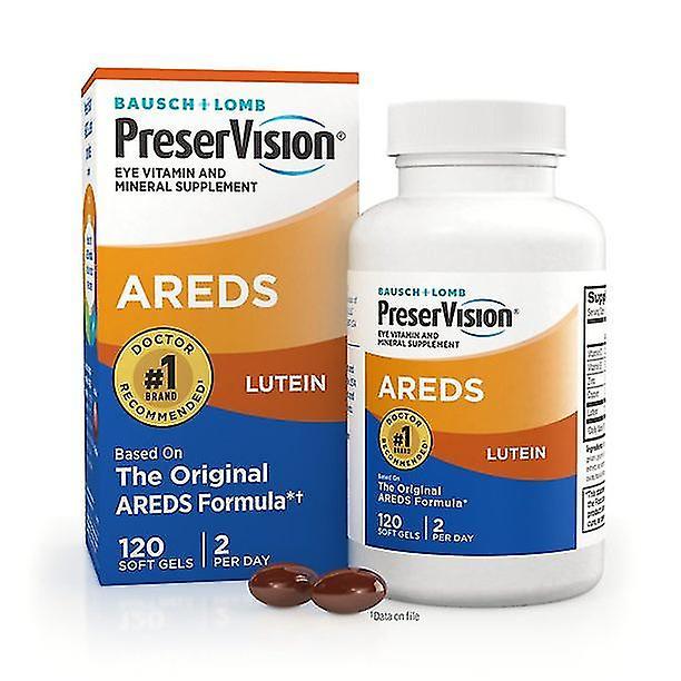 Preservision areds lutein eye vitamin & mineral supplement, beta-carotene free, soft gels, 120 ct on Productcaster.