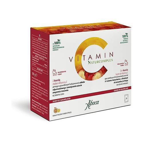 Aboca Vitamin C Naturcomplex 20 packets of 5g (Orange) on Productcaster.